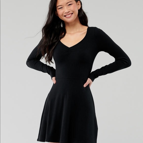 hollister a line dress